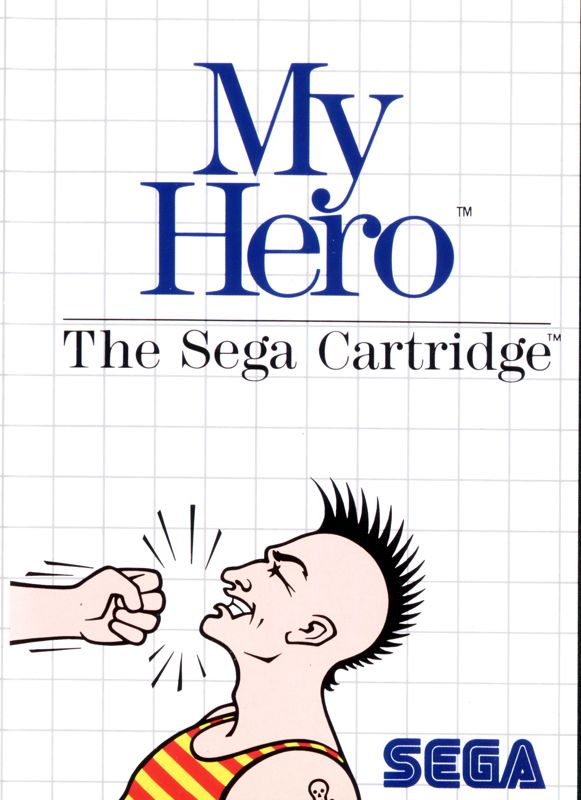 My Hero box art for Sega Master System